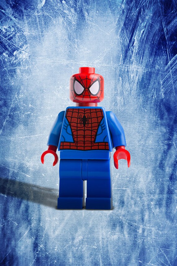 lego spiderman poster