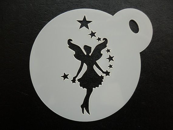 craft /& face painting stencil cookie 60mm pirate ship design cake