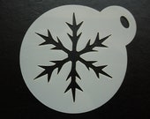 Small Snowflakes Stencil Set 4 Reuseable Snowflake Templates by Craftstar 2  X A5 Sheets 