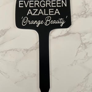 Personalised plant marker, gardening, plant gift