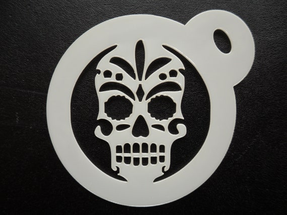 Unique bespoke new laser cut 60mm new tribal mask cookie,craft /& face painting stencil