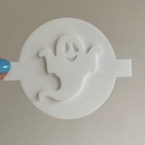 Ghost embosser fondant stamp