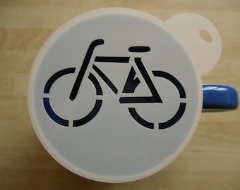 Bicycle craft, cake, face painting and coffee stencil