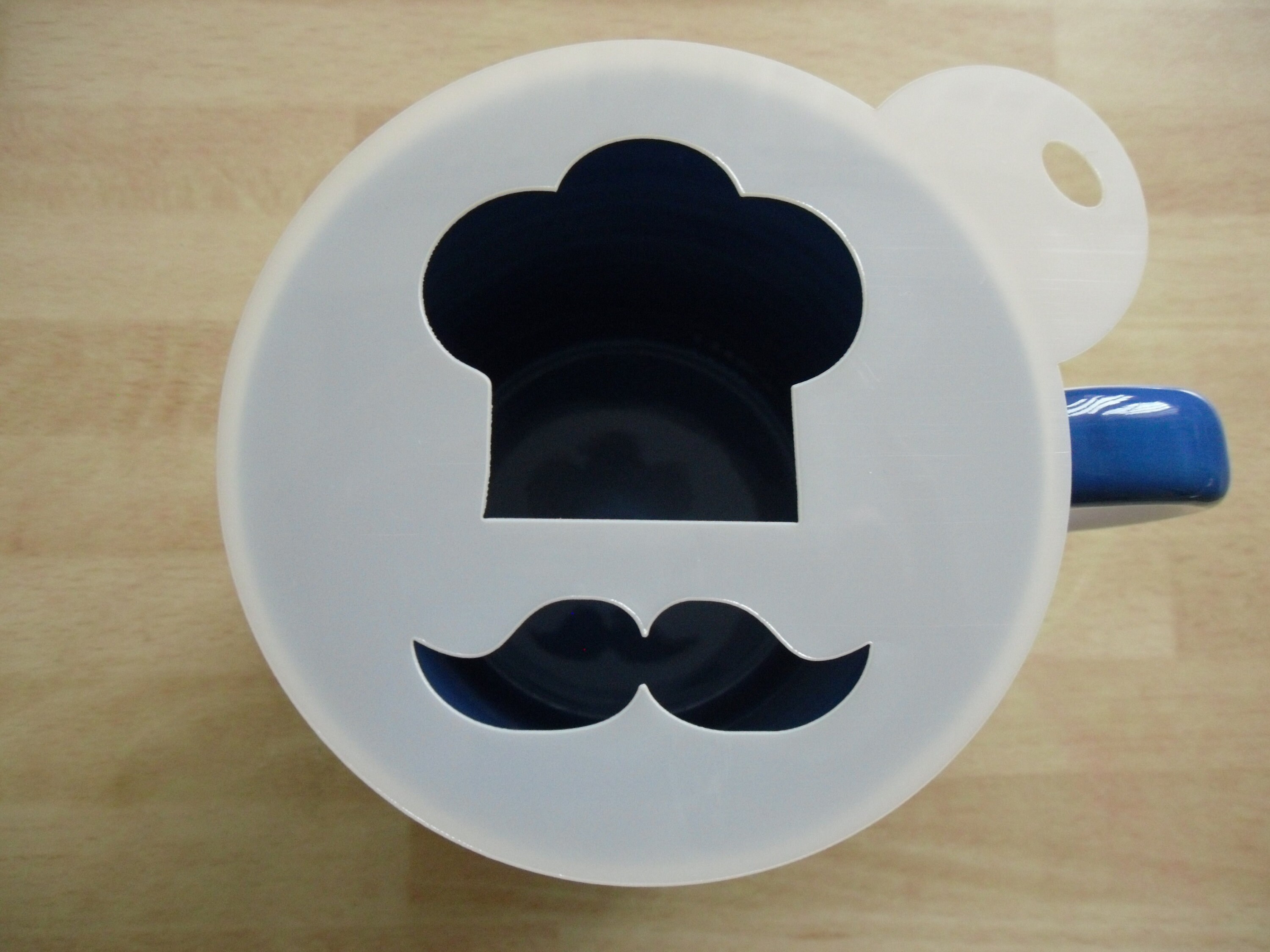 Unique bespoke new 100mm chefs hat image craft and coffee Etsy