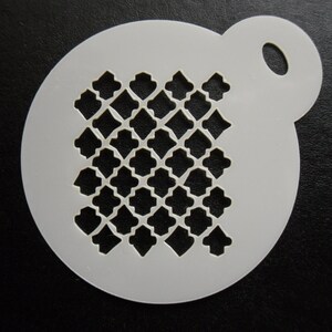 Unieke op maat gemaakte nieuwe 60mm Marokkaanse patroon cookie, ambacht & schminken stencil