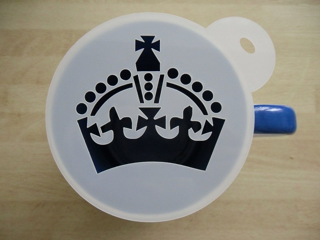 FINGERINSPIRE Tasse à Café Avec Pochoir à Vapeur 30x30cm - Pochoir Réutilisable Pour Décoration Bar à Café Et Peinture
