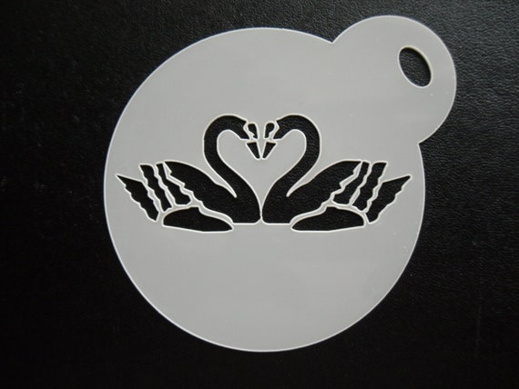 craft /& face painting stencil cookie 60mm pirate ship design cake