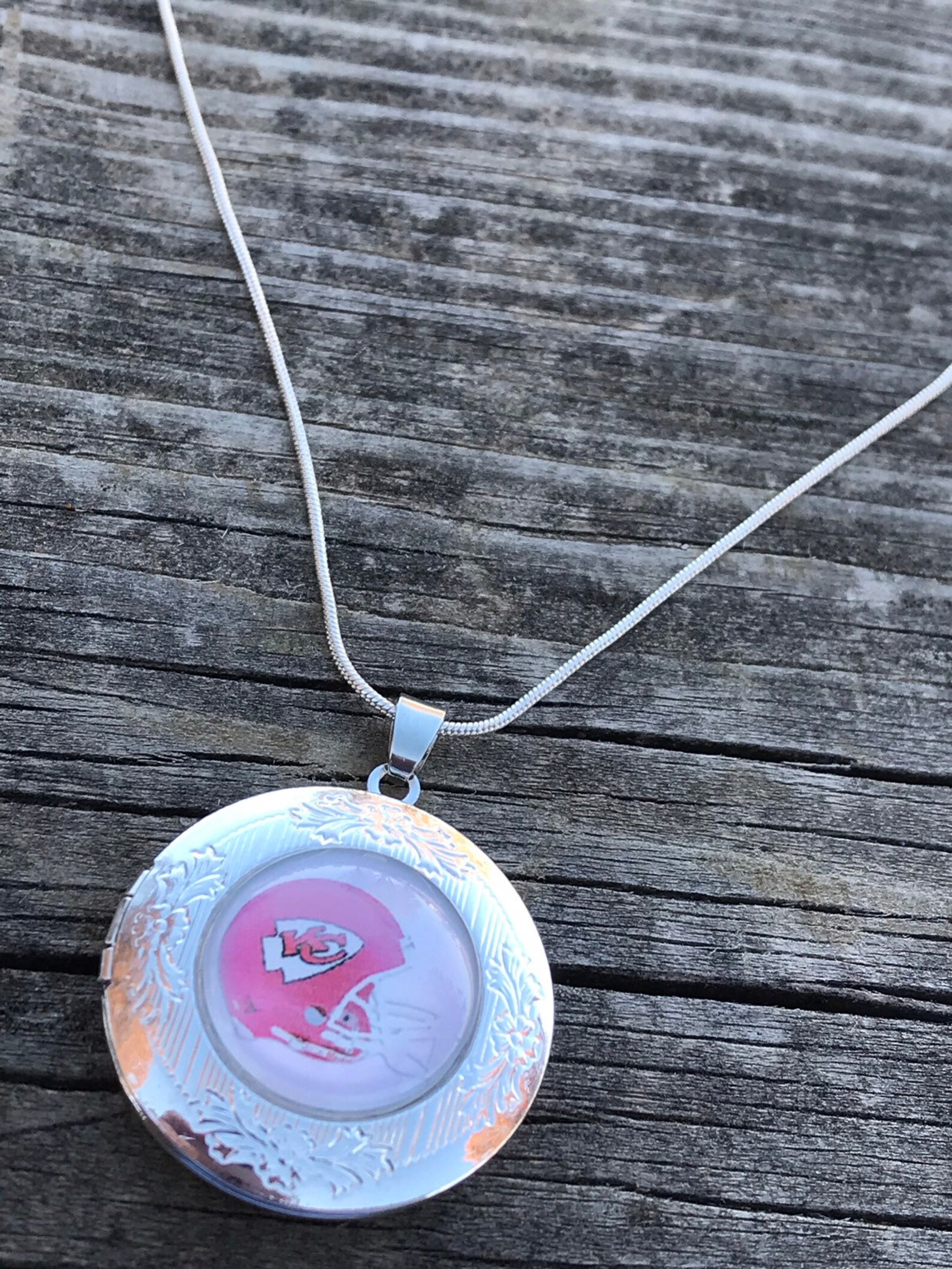 Jewelry Necklace Kansas City Chiefs KC Chiefs Necklace - Etsy