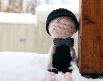 Crochet Pattern: Arne the boy PDF pattern