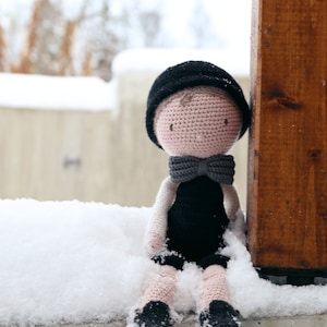 Crochet Pattern: Arne the boy PDF pattern