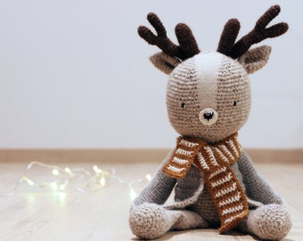 Hjalmar the Deer (Crochet pattern PDF)