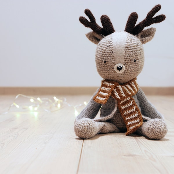 Hjalmar the Deer (Crochet pattern PDF)