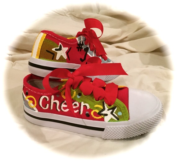 Handmade Hand Painted Painted Shoes Girls Shoes Size 9 Etsy