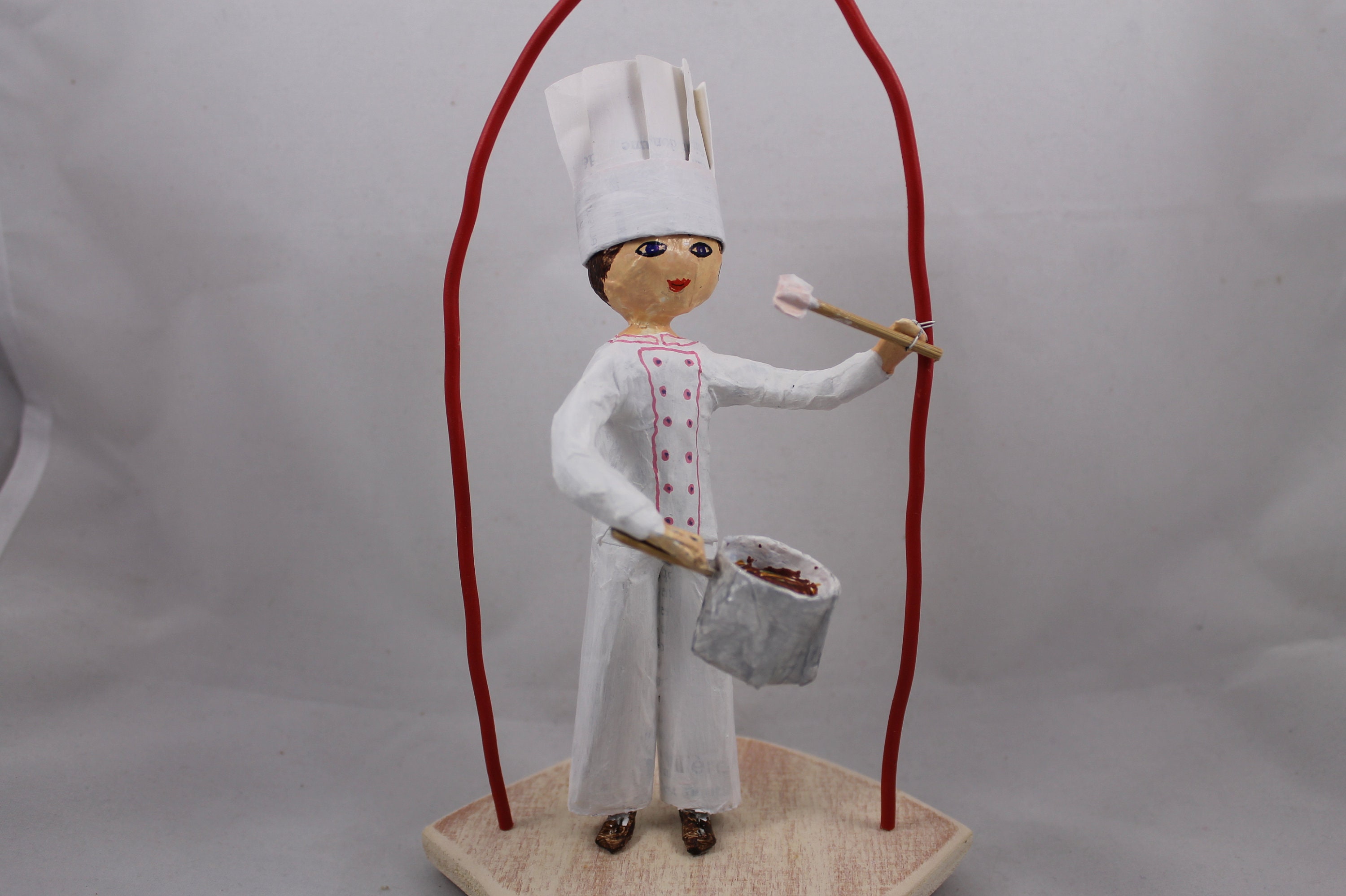 Sculpture Décorative Pour Enfant Le Cuisinier.