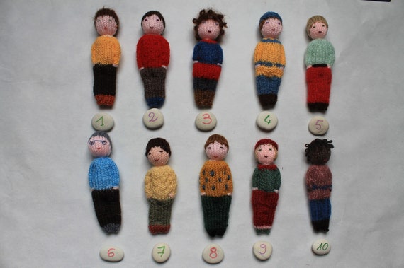 knitted dolls