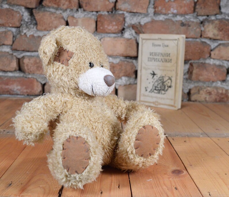Stuffed Animals Gift Idea Teddy Bear Small Plush Bear Toys Kids Girl Vintage Bear Old Teddy Bear Stuffed Animal Nursery Decor