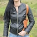 Leather holster - Armpit holster - Handmade holster - Shoulder holster - Gun holster - Vertical holster - Revolver holster - Western holster