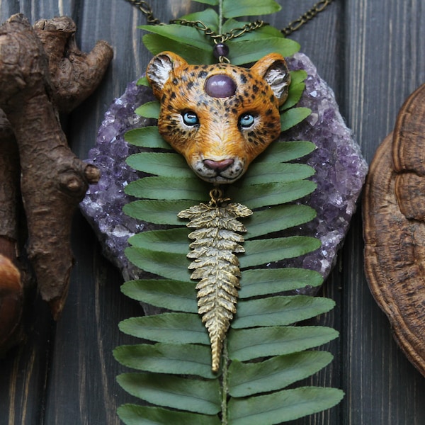 Jungle Necklace Etsy