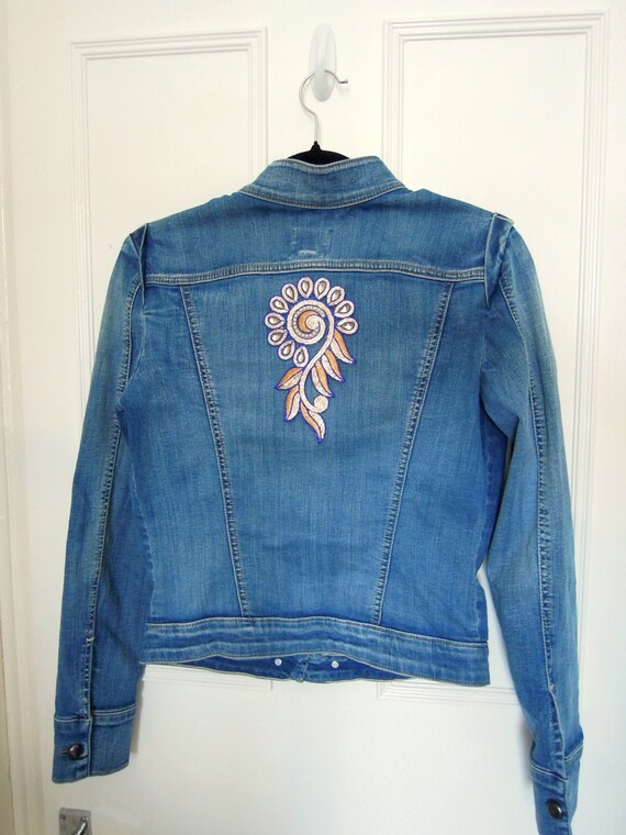 diy boho denim jacket