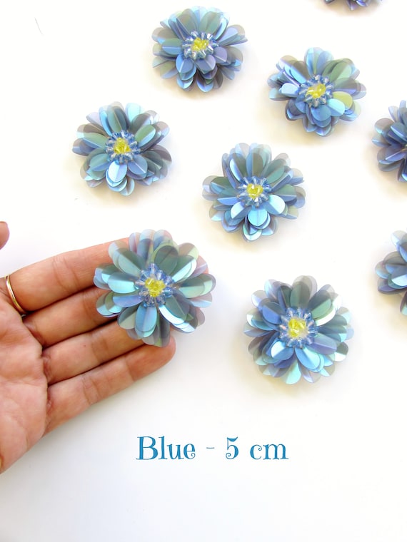 flower 4.5 cm Beaded bristle