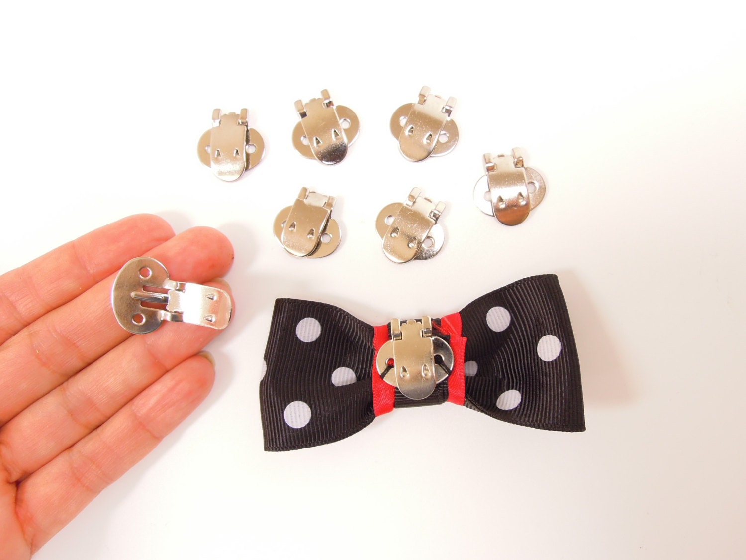 10 Blank Shoe Clips Quality Strong Shoe Clips Wide Blank Etsy