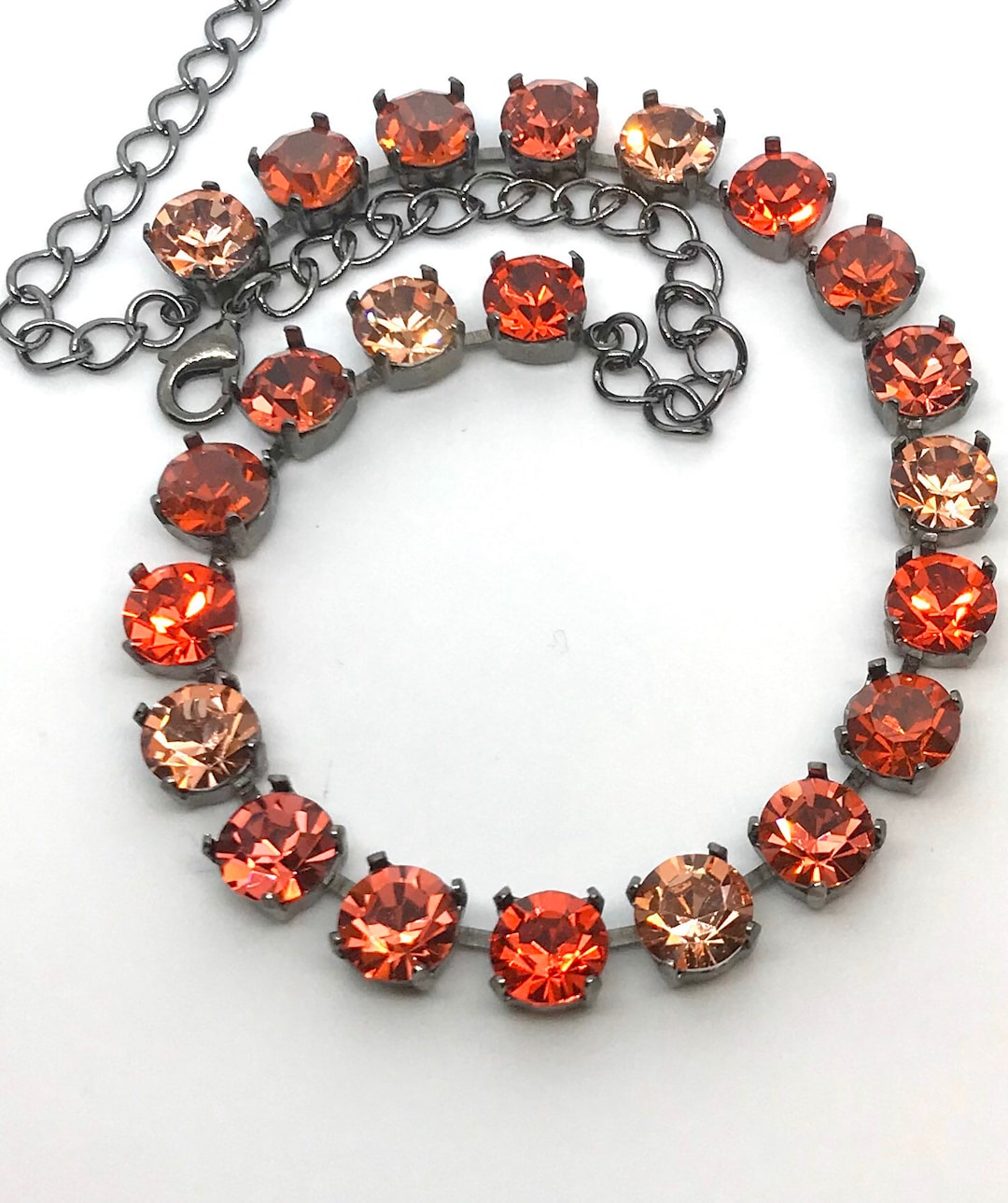 Crystal Necklace Crystal Tennis Bracelet Crystal Drop Earrings Crystal ...