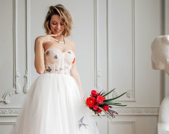 Handcrafted Designer Wedding Gowns By Milamirabridal On Etsy