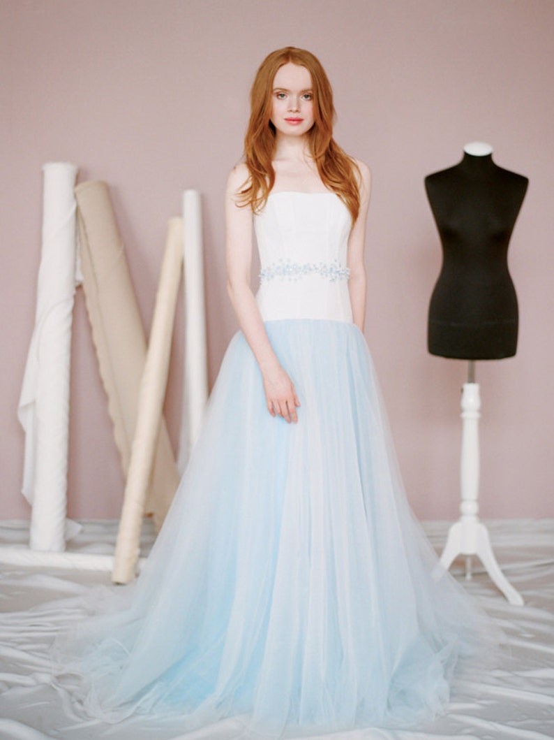 Corsets Drops Waist Wedding Dresses