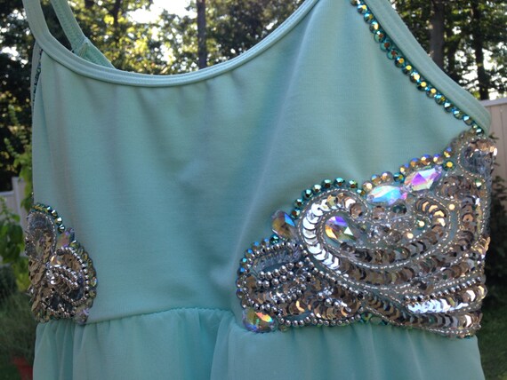 PRICE REDUCED! Mint Green Lyrical Dress