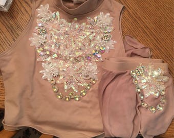Nude Two-Piece, Adult Medium