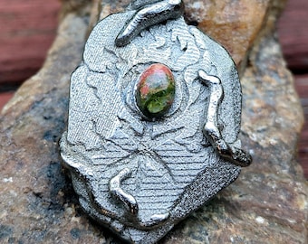 Cameo of Rage Pendant