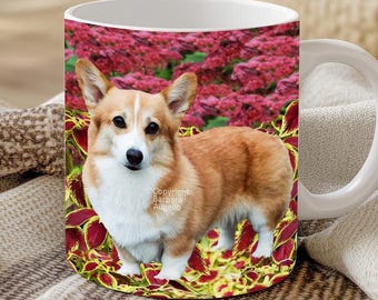 Corgi Mug: Ceramic 11oz & 15oz, Corgi Lover Gift