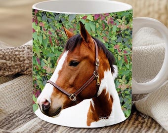 Horse Lover Ceramic Mug: Original Design, 11 oz & 15 oz