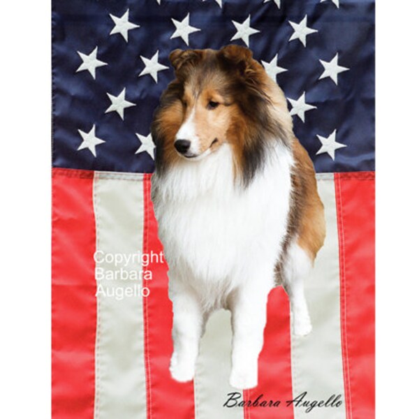 Sheltie Flag, Sheltie Gift