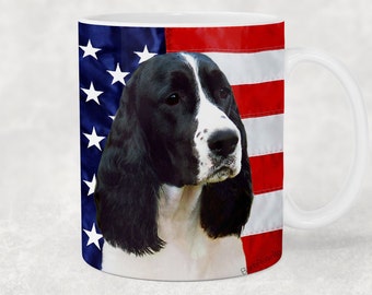 English Springer Spaniel Mug, English Springer Spaniel Gift, Springer Spaniel Art