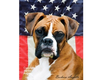 Boxer Dog Flag, Boxer Dog Gift