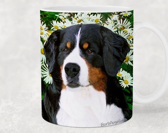 Bernese Mountain Dog Mug, Bernese Mountain Dog Gift