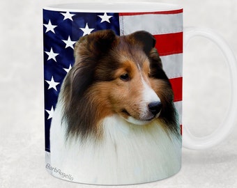 Sheltie Mug, Sheltie Lover Gift, Sheltie Coffee Mug