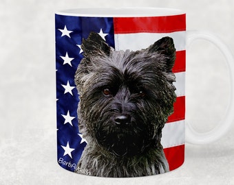 Cairn Terrier Mug,  Cairn Terrier Lover Gift, Cairn Terrier Coffee Mug