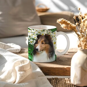 Sheltie Mug: Sable Sheltie Lover Gift, Ceramic 11oz & 15oz imagen 6