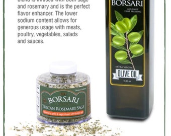 Olive Oil with Tuscan Rosemary Sage Pack