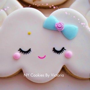 Cute Unicorn Baby Shower Cookies, Unicorn themed Birthday Cookies, Birthday Unicorn Themed Candy Table, Baby Shower Unicorn Cookies Favors image 9