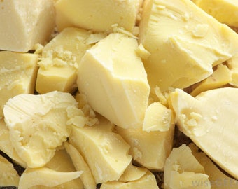 Manteca de cacao pura sin refinar ni procesar