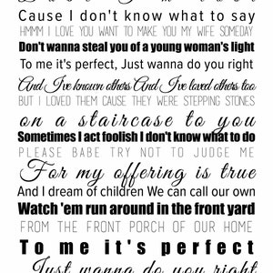 Avett Brothers &quot;The Offering&quot; Lyrics Digital Print