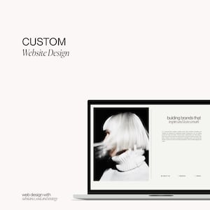 Custom Squarespace Website Design, web design with code
