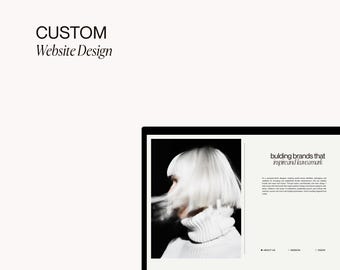 Custom Squarespace Website Design, web design with code