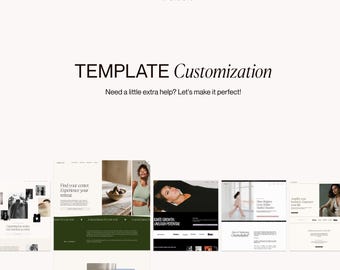 Squarespace Template Customization Service: Website Add-On