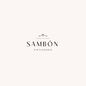 Elegant Patisserie Logo Set: Classical Bistro Design (Digital Download)