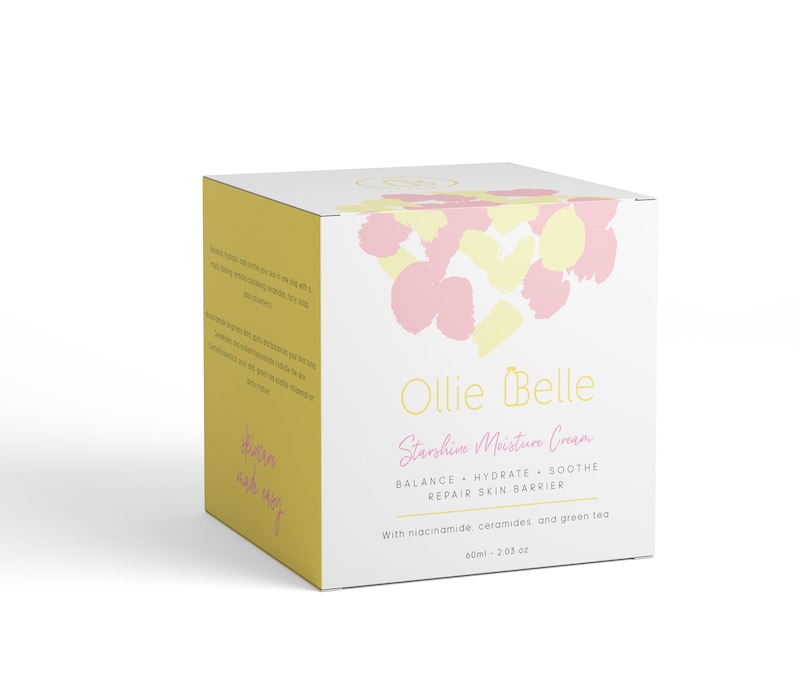 skincare brand box design, packaging custom design