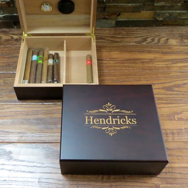 Personalized Humidor Etsy